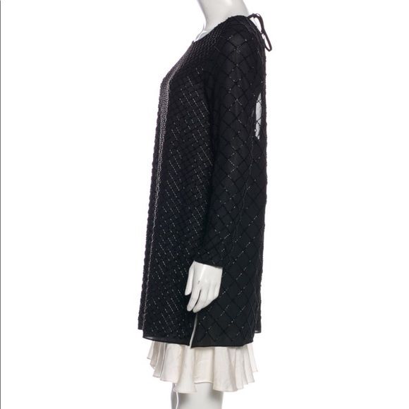 Needle & Thread Long Sleeve Beaded Dress - Picture 2 of 3